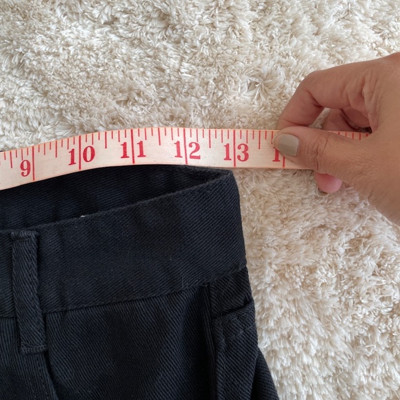 Black Denim Midi Skirt Womens Size M - Picture 4 of 9